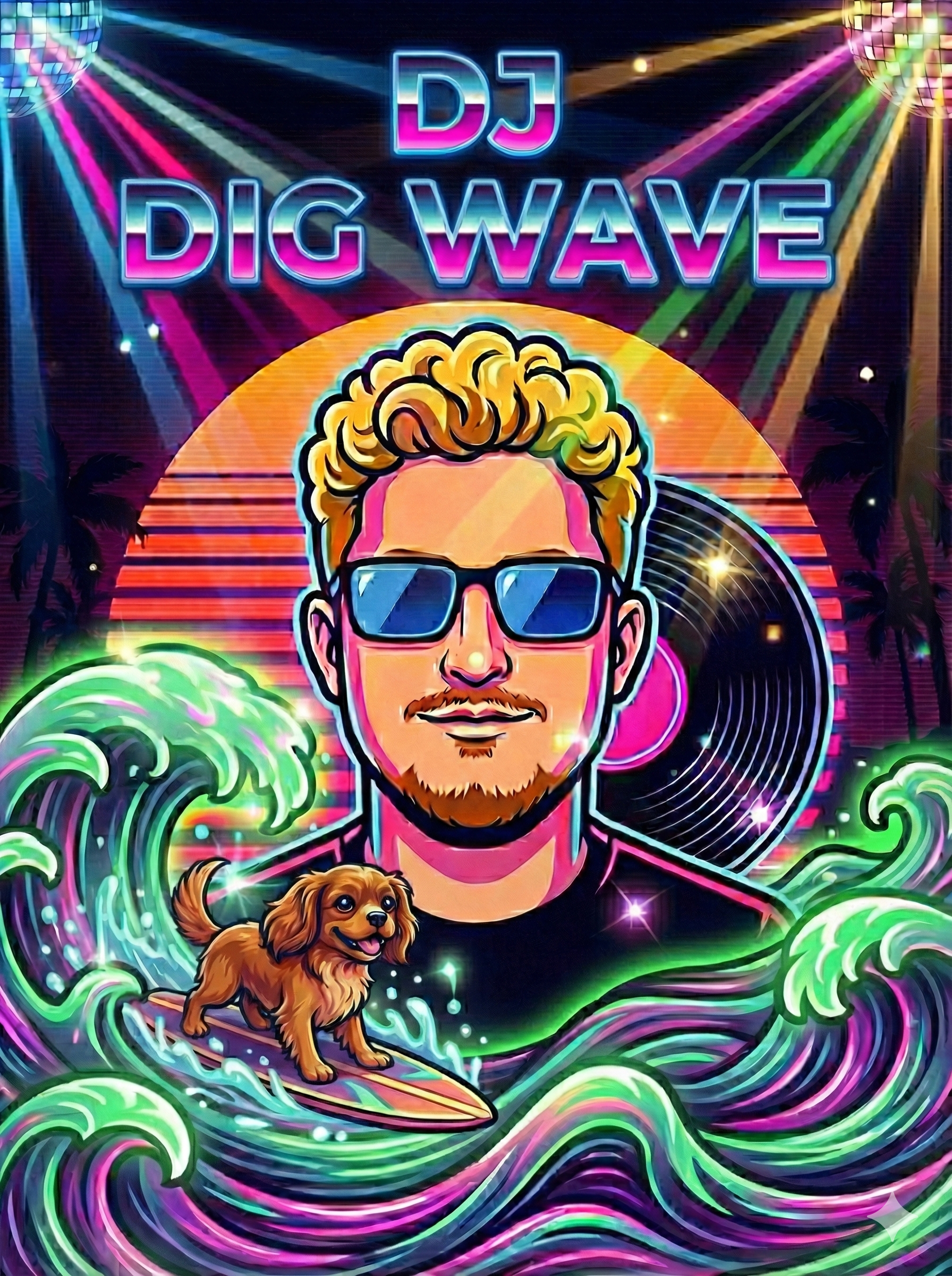 DJ Dig Wave Logo